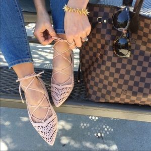 Topshop laser cut flats